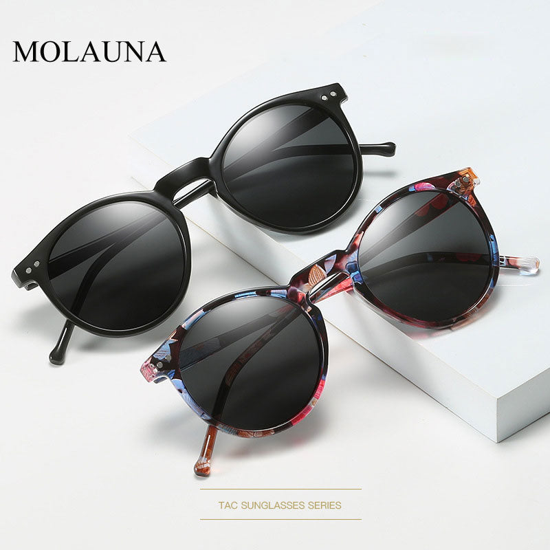 Polarized Sunglasses Men Women Designer Retro